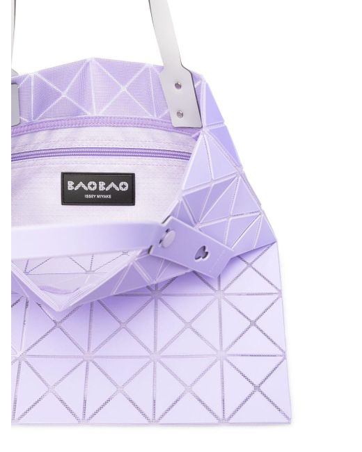 Issey Miyake Purple "Lucent" With Color Tote Bag Bags