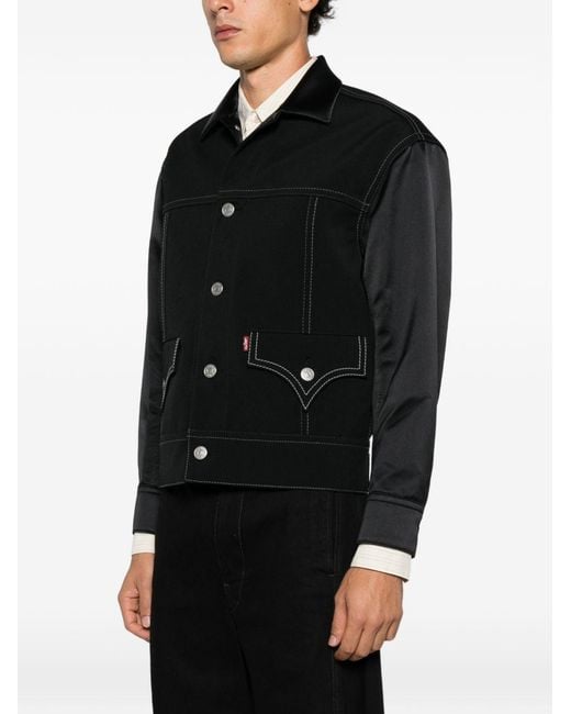 Junya Watanabe Black Wool Jacket for men
