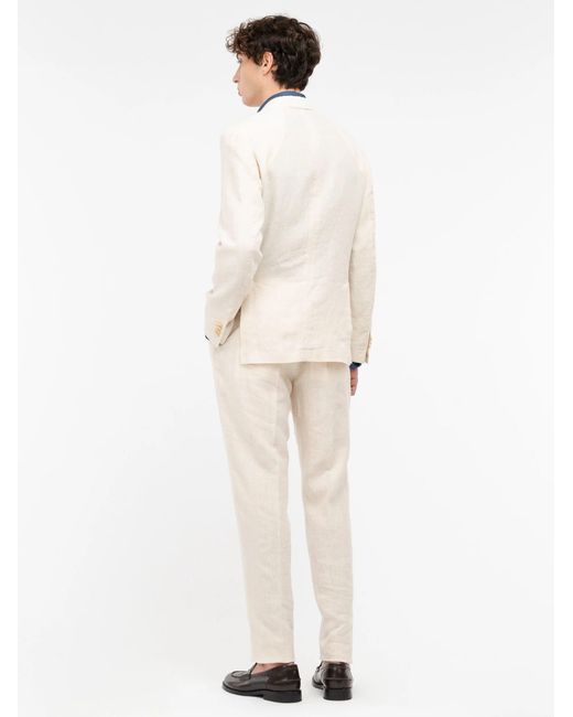 Manuel Ritz White Suit for men