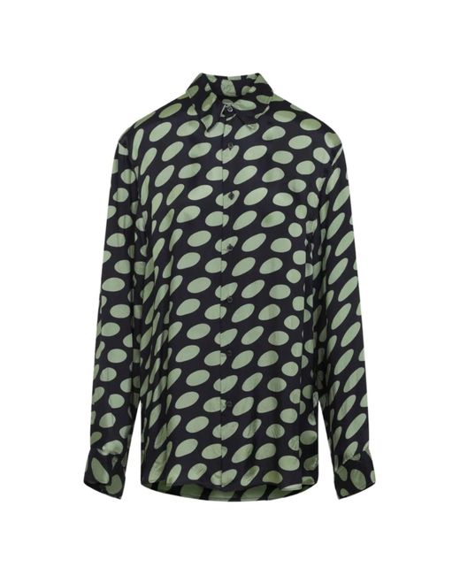 Dries Van Noten Black Caper Shirt for men