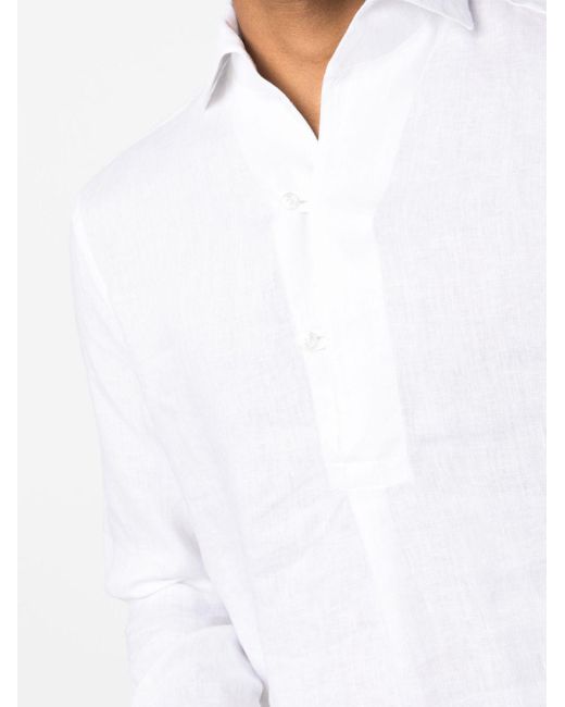 Doppiaa White Piero Shirt for men