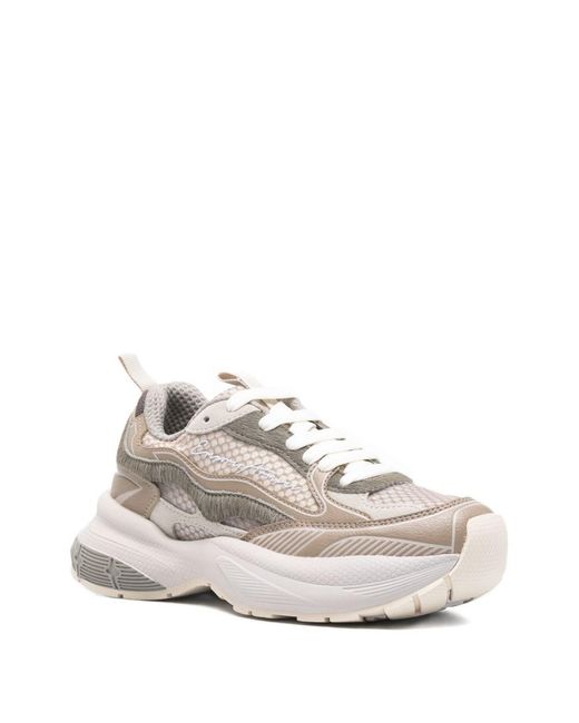 Emporio Armani White Mesh Sneakers