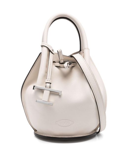 Secchiello Mini di Tod's in White