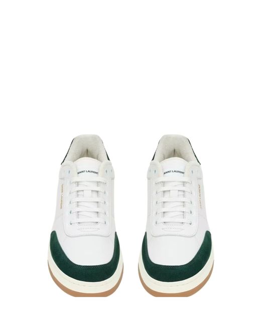 Saint Laurent White Sl/61 Sneaker for men
