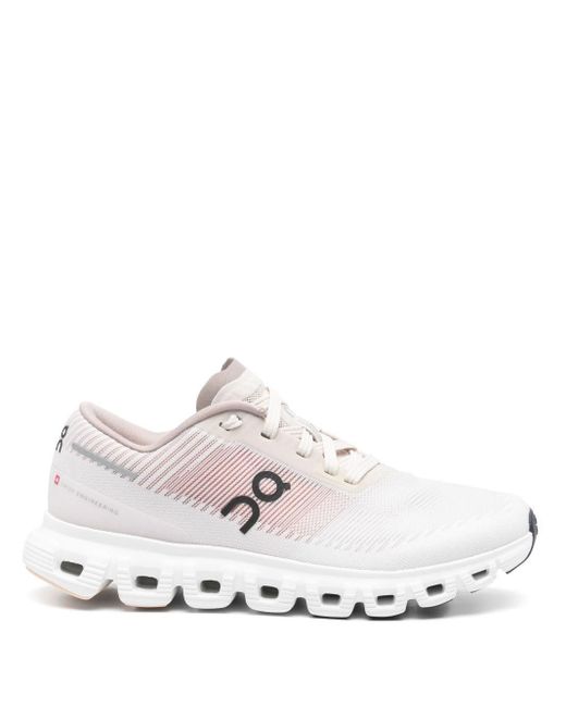 Sneaker Cloud 6 Push di On Shoes in White