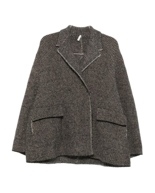 Boboutic Gray Wool Coat