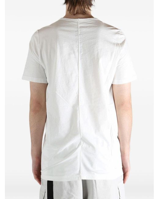 Rick Owens White Printed T-Shirt for men