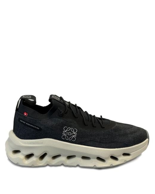 Loewe X On Black Cloudtilt Sneakers