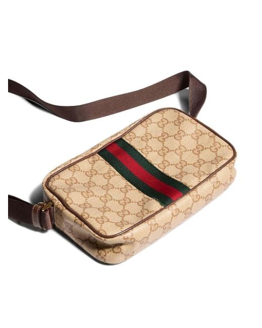 Gucci Natural Web Detail Gg Mini Bag for men