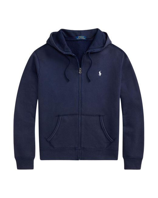 Polo Ralph Lauren Blue French Terry Sweatshirt for men