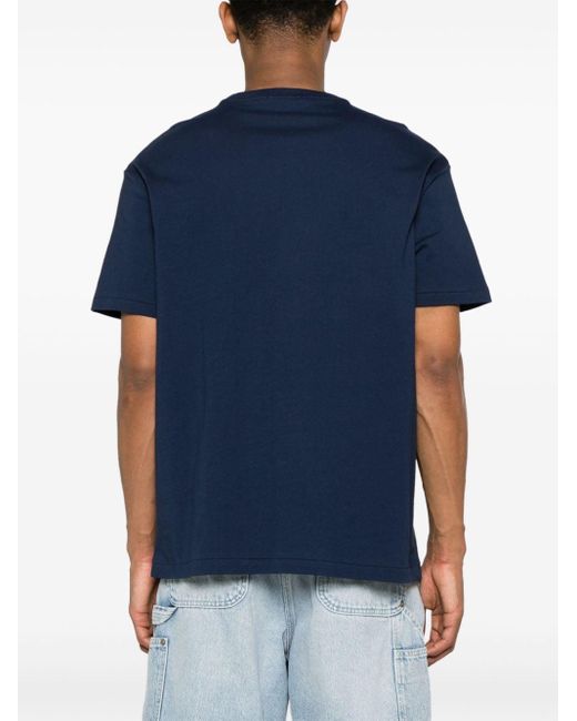 Polo Ralph Lauren Blue Polo Bear-print Crewneck Cotton-jersey T-shirt for men