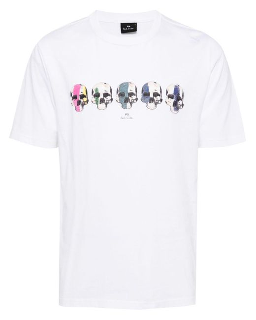 Paul Smith White T-Shirts And Polos for men