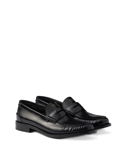 Prada Black Loafers