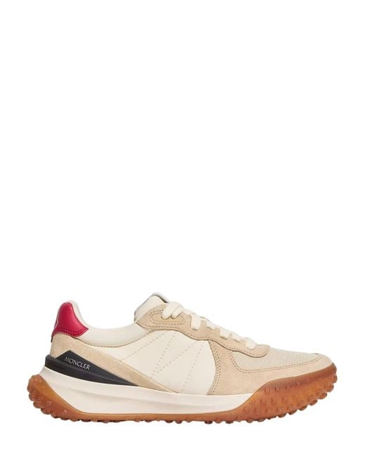 Moncler White City Trek Sneakers for men