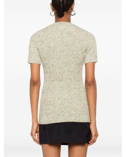 Prada Natural Wool Blend Top