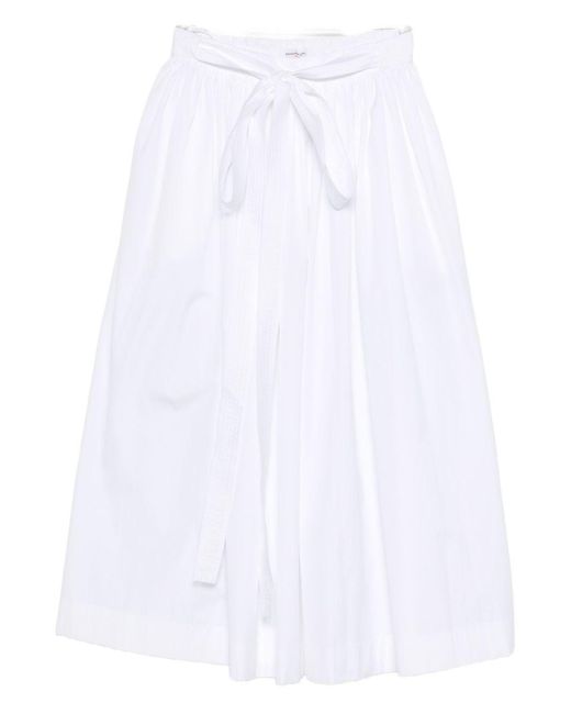 Ermanno Scervino White Cotton Long Skirt