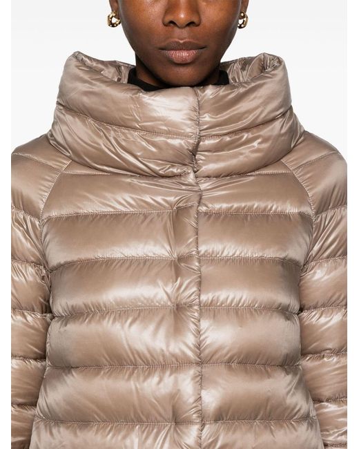 Herno Brown Sofia Short Down Jacket