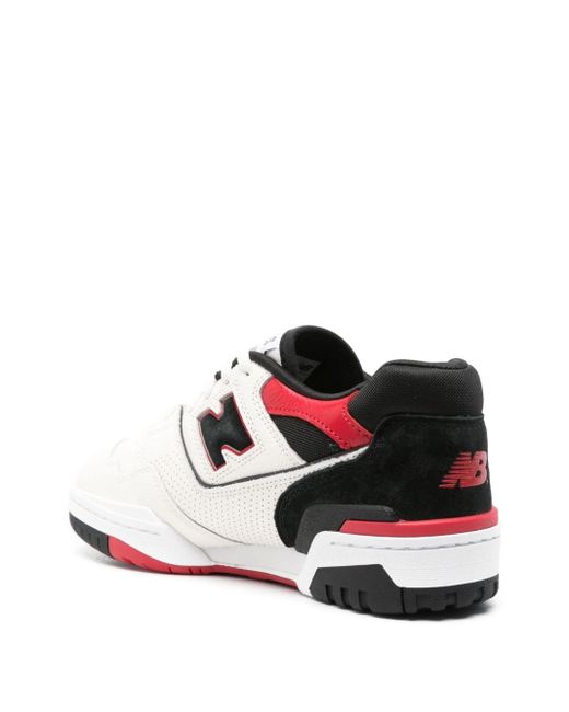 New Balance White Bb550 Sneakers for men