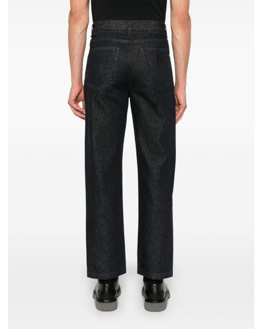 Fendi Black Straight Jeans for men