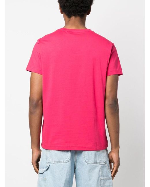 K-Way Pink Logo T-Shirt for men