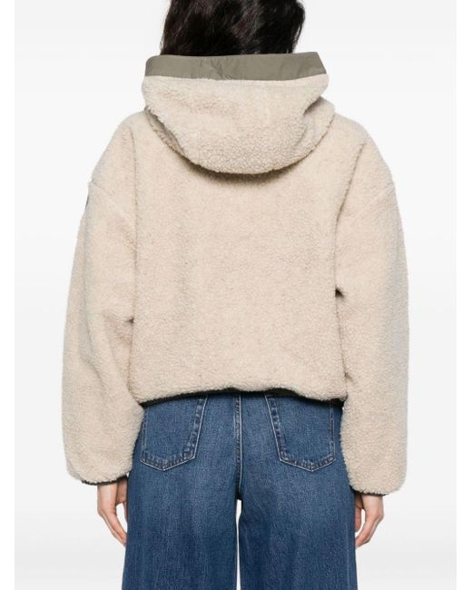 Canada Goose Natural Alberni Reversible Bomber Jacket