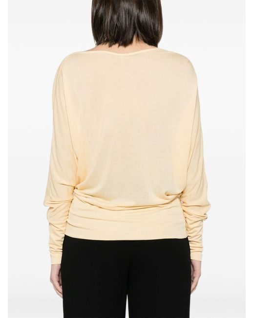 Totême Natural Boat-Neck Sweater