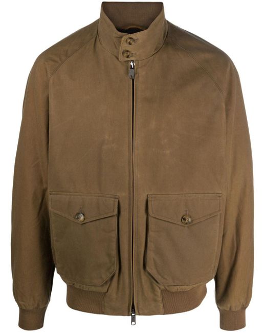 Baracuta Brown G9 Waxed Cotton Jacket for men