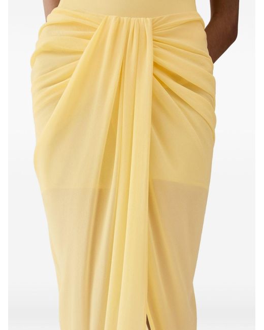Jacquemus Metallic La Jupe Pareo
