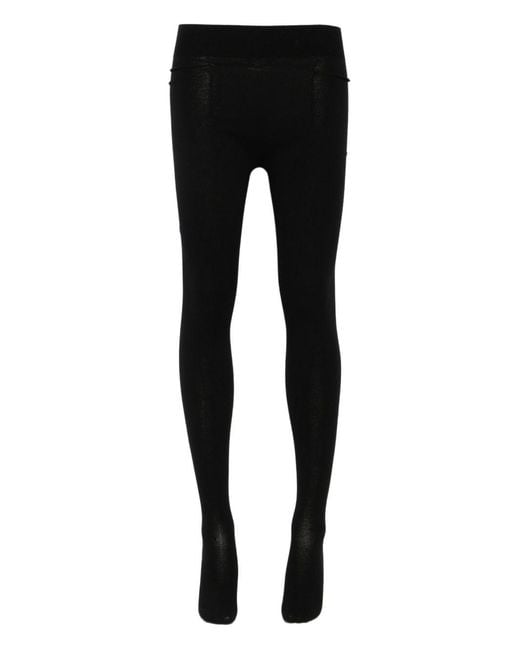 The Row Black Mimi Tights