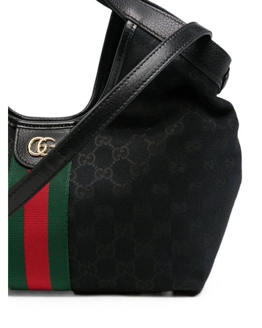 Gucci Black Giglio Small Tote Bag