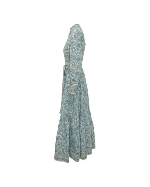 Mc2 Saint Barth Blue Jensen Dress