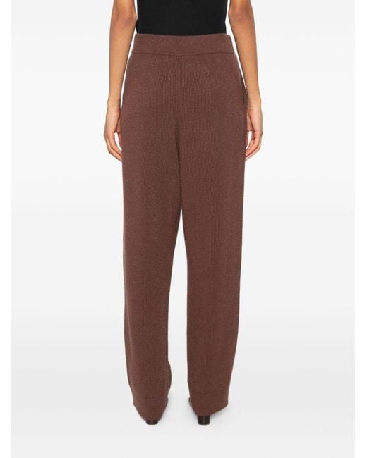 Brunello Cucinelli Brown Cashmere Trousers
