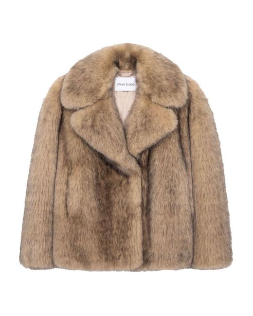 Stand Studio Brown Jackets Light And Natural