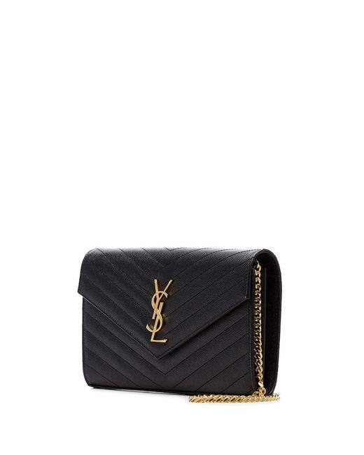 Mini Borsa Cassandre di Saint Laurent in Black