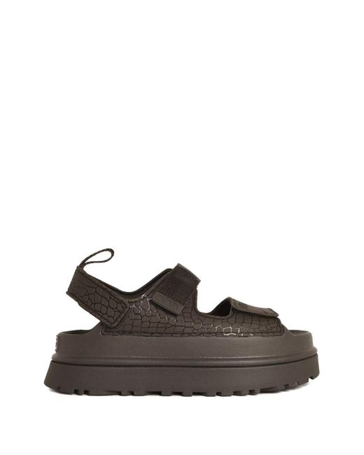 Ugg Green Goldenglow Slingback Sandals