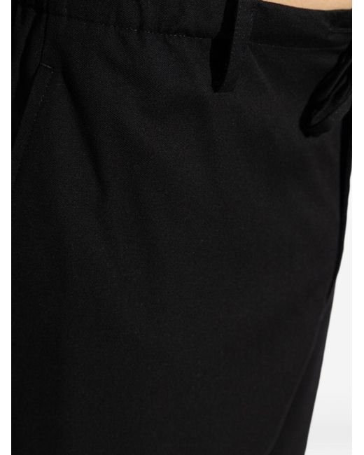 Dries Van Noten Black Penny Pants for men
