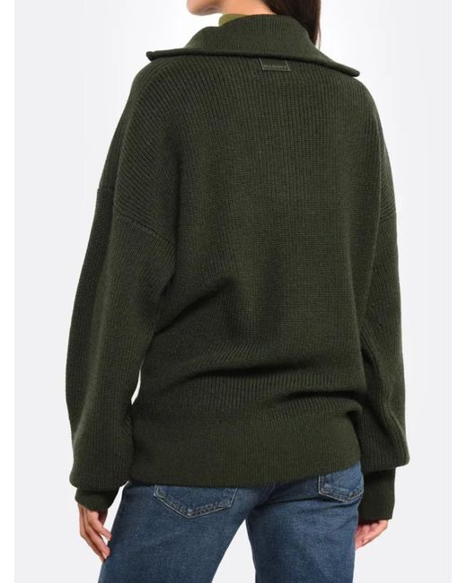 Isabel Marant Green Row Neck Sweather Benny for men