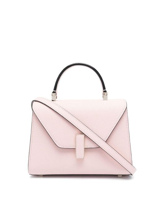 Valextra Pink Micro Iside Tote Bag