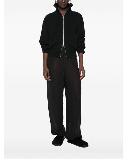 Extreme Cashmere Black Cashmere Cardigan