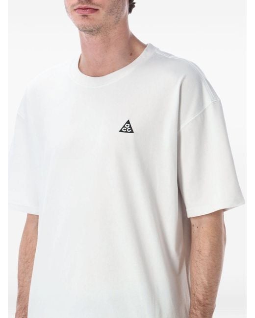 Nike White Acg T-Shirt for men