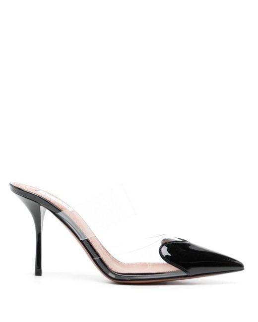 Alaïa Black Le Coeur Mules
