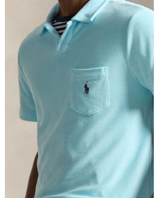 Polo Ralph Lauren Blue Chest Pocket Embroidered Logo T-Shirt For for men