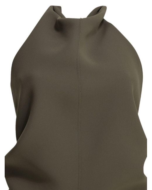 Khaite Green Rone Halter Top