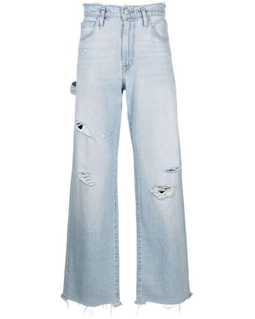 ERL Blue X Levi's Stay Loose Jeans for men