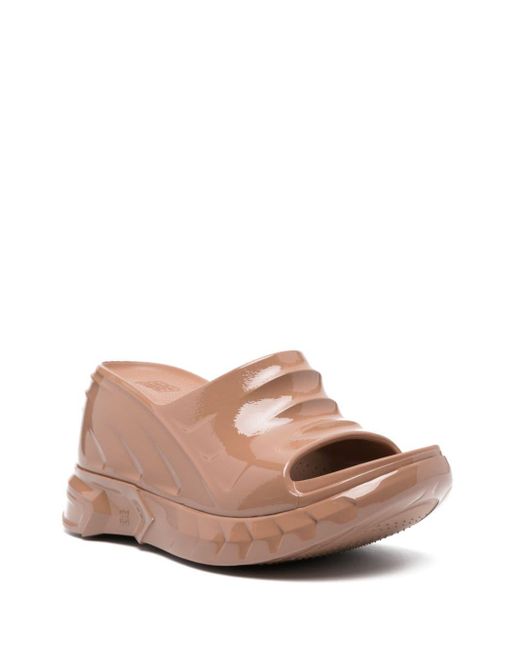 Sandalo Marshmallow di Givenchy in Brown