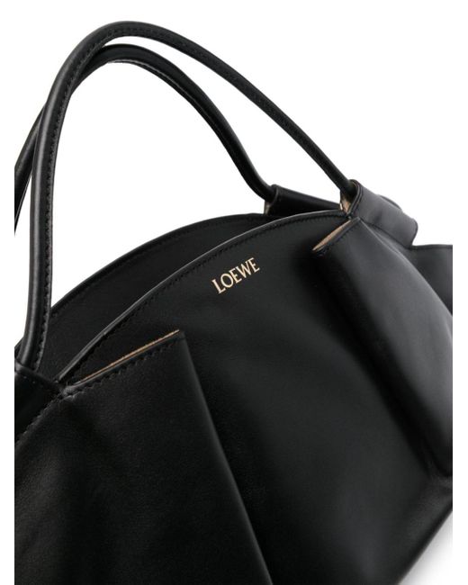 Loewe Black Paseo Leather Handbag
