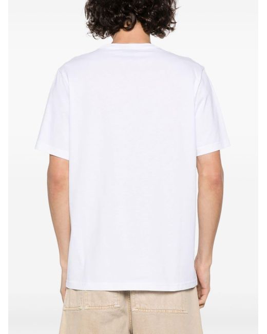 PS by Paul Smith White Ps Graphic-print T-shirt for men