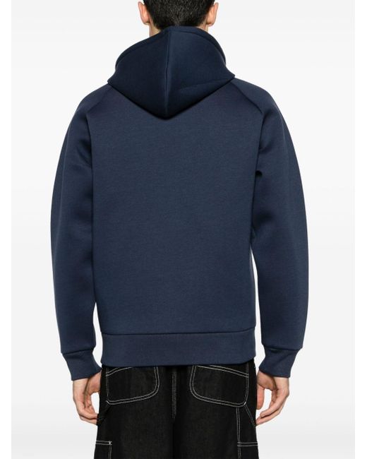 Carhartt Blue Cotton Blend Hoodie for men