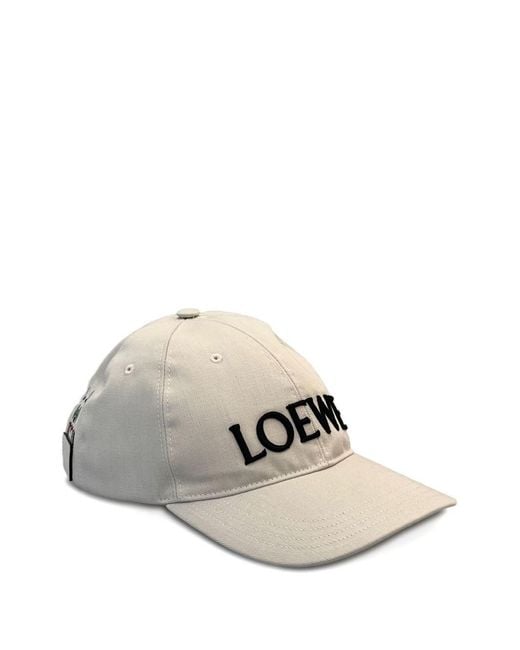Loewe White Logo Baseball Cap