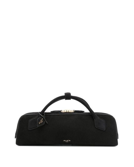 Alaïa Black Le Teckel Leather Clutch